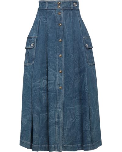 Versace Denim Skirt - Blue