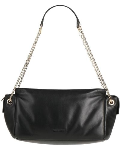 Patrizia Pepe Shoulder Bag Leather - Black