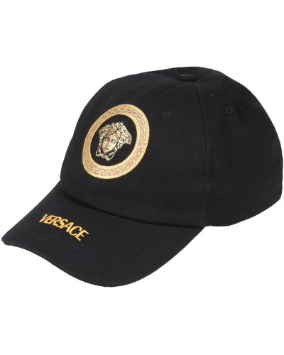 Versace Hat Cotton - Black
