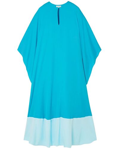 Reem Acra Midi Dress - Blue