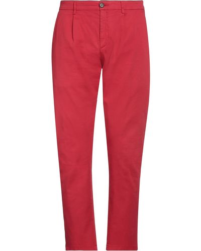 Department 5 Cropped Trousers - Red