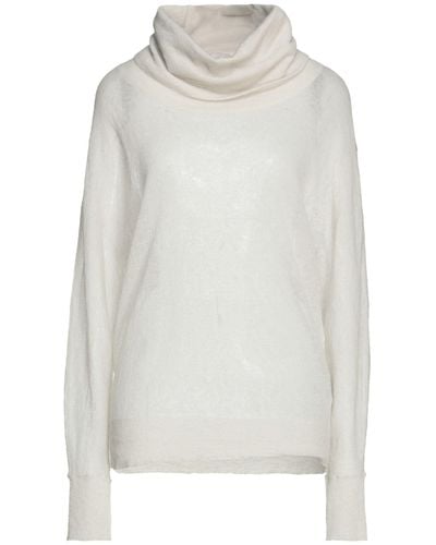 Alpha Studio Turtleneck - White