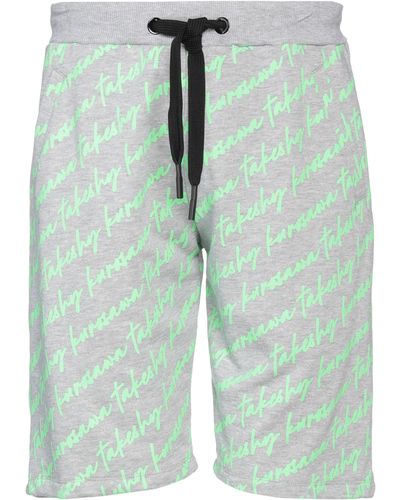 Takeshy Kurosawa Shorts & Bermuda Shorts - Green