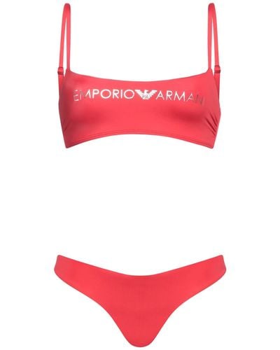 Emporio Armani Bikini - Rot