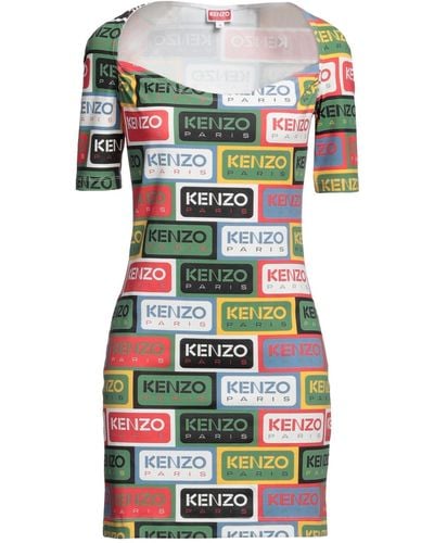 KENZO Vestito Corto - Multicolore