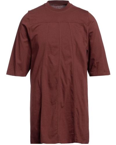 Rick Owens T-shirt - Rosso