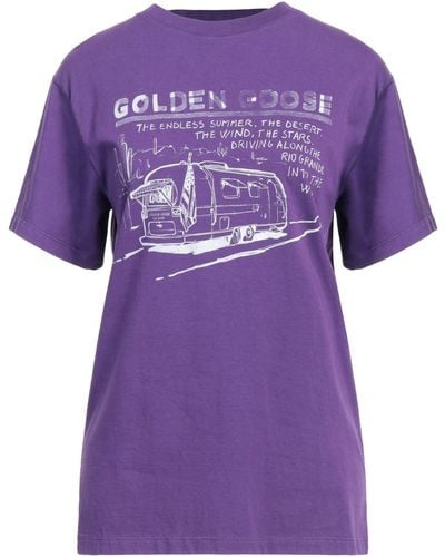 Golden Goose Camiseta - Morado