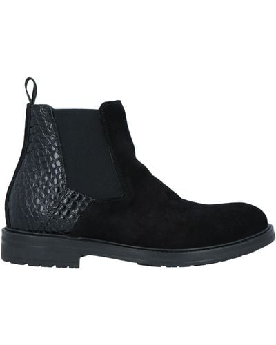 Giovanni Conti Ankle Boots Soft Leather - Black