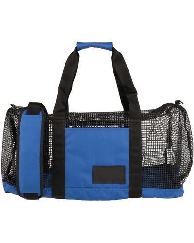 MSGM Duffel Bags - Blue