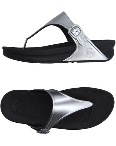 Fitflop Toe Post Sandal - Metallic