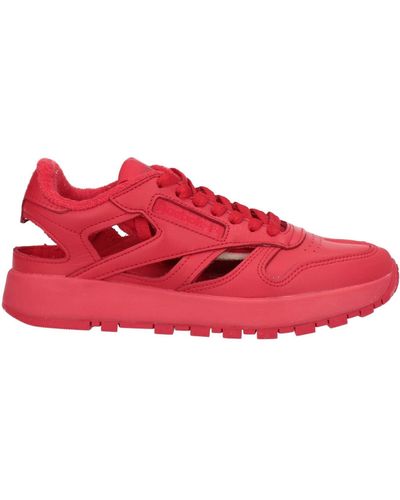 maison margiela reebok red