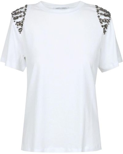 Alberta Ferretti T-shirts - Weiß