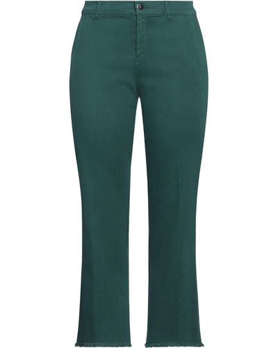 Diana Gallesi Dark Jeans Cotton, Elastomultiester, Elastane - Green