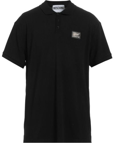Moschino Polo Shirt Cotton - Black