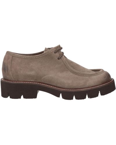 Saint Tropez Dove Lace-Up Shoes Leather - Brown