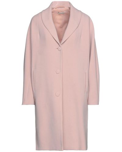 EMMA & GAIA Overcoat & Trench Coat - Pink
