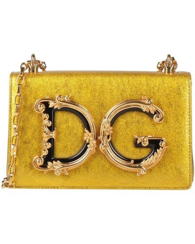 Dolce & Gabbana Cross-body Bag - Yellow