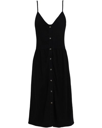 Pieces Midi Dress - Black