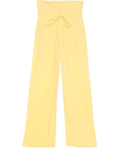 WEILI ZHENG Trousers - Yellow