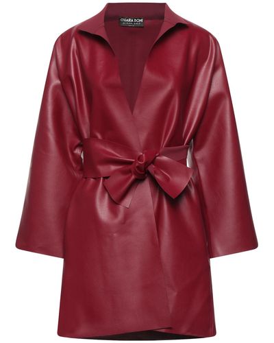 La Petite Robe Di Chiara Boni Overcoat - Red
