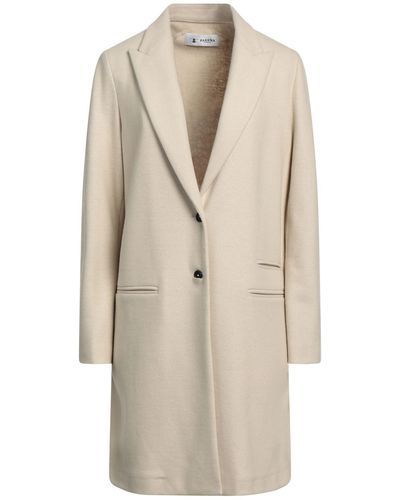 Barena Overcoat & Trench Coat - Natural