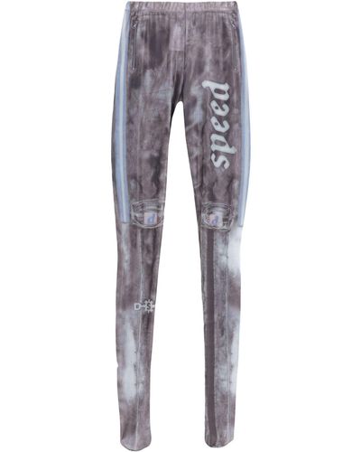 Buy Diesel women blue high waisted tights for $118 online on SV77,  A08611/0JYYE/9BLA
