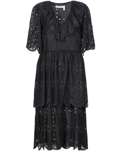 See By Chloé Midi Dress - Black