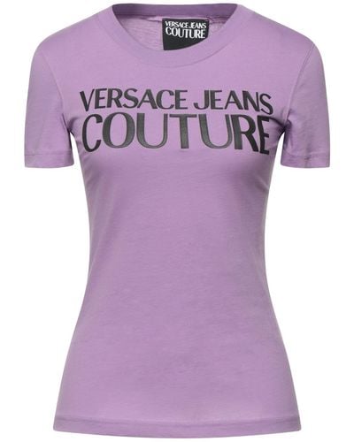 Versace Light T-Shirt Cotton - Purple