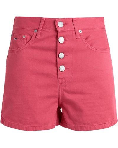 Tommy Hilfiger Denim Shorts - Pink