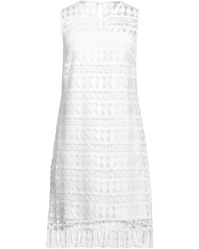 Ana Alcazar Mini Dress - White