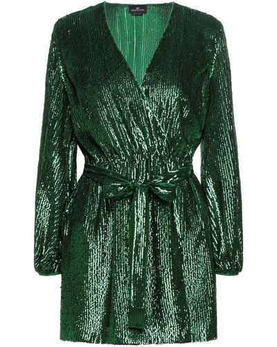 Elisabetta Franchi Mini Dress - Green