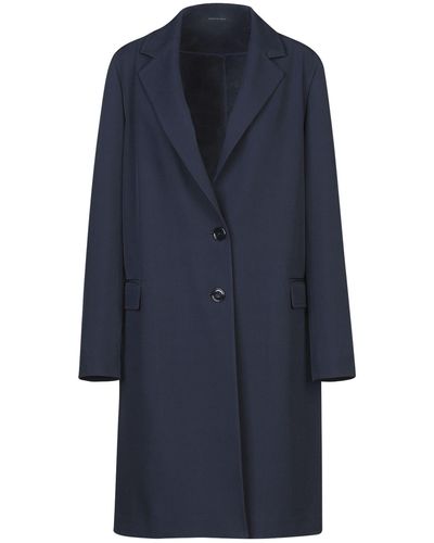 Tagliatore 0205 Overcoat - Blue