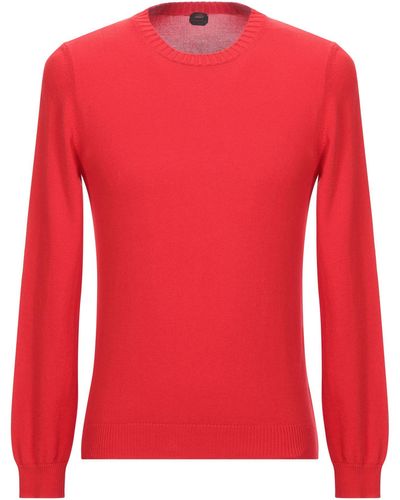 Mp Massimo Piombo Pullover - Rouge
