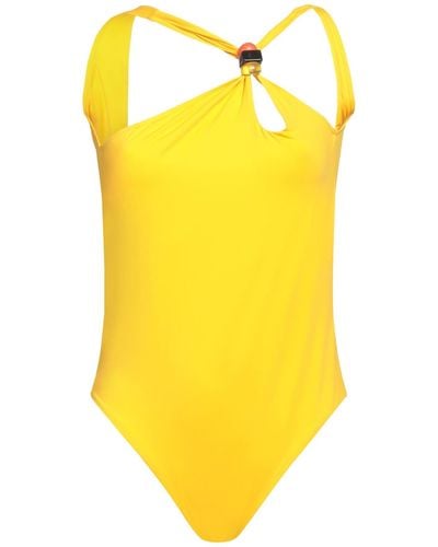 Sandro One-piece Swimsuit - Yellow
