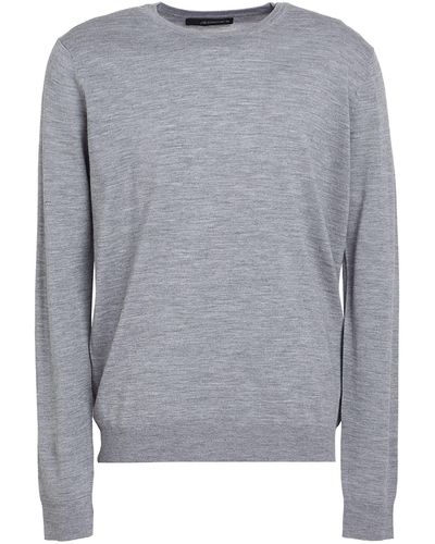 Jeordie's Sweater Virgin Wool - Gray