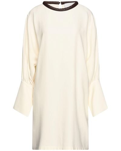Erika Cavallini Semi Couture Robe courte - Blanc