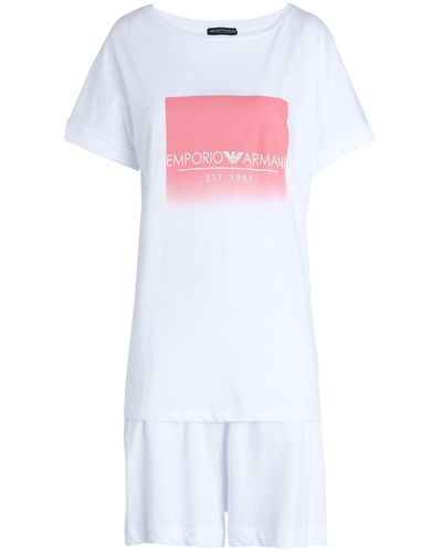 Emporio Armani Pyjama - Weiß