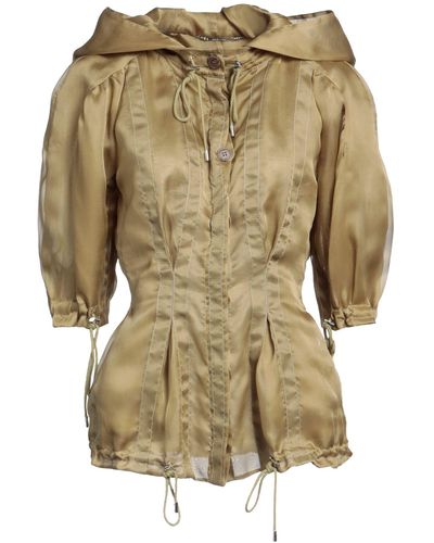Alberta Ferretti Overcoat & Trench Coat - Natural