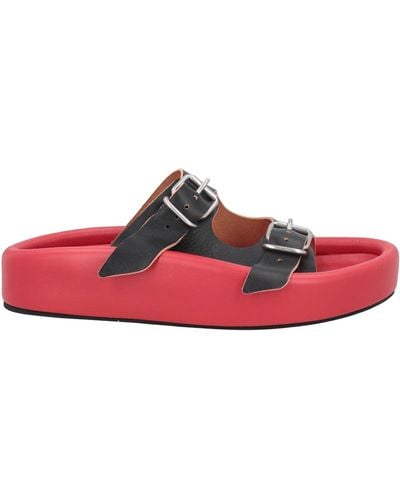 MM6 by Maison Martin Margiela Sandals - Red