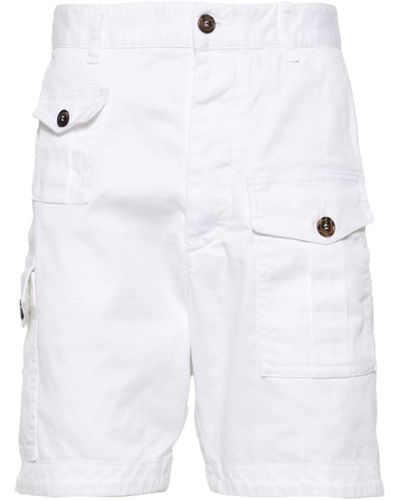 DSquared² Shorts & Bermudashorts - Weiß