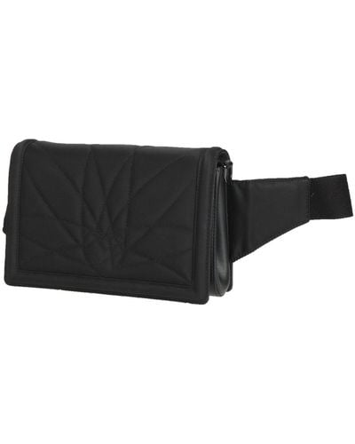 Dolce & Gabbana Belt Bag Textile Fibers, Leather - Black
