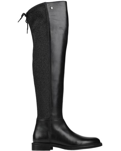 Trussardi Knee Boots - Black