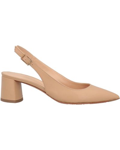 Fauzian Jeunesse Court Shoes - Natural