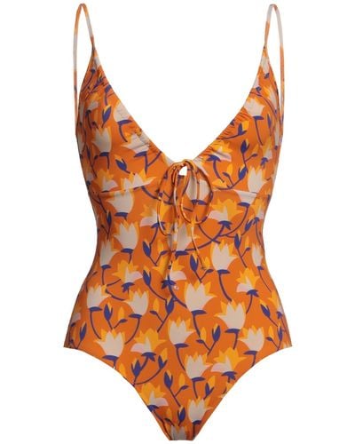 Siyu One-piece Swimsuit - Orange