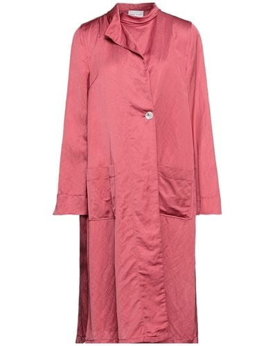Forte Forte Overcoat & Trench Coat - Pink