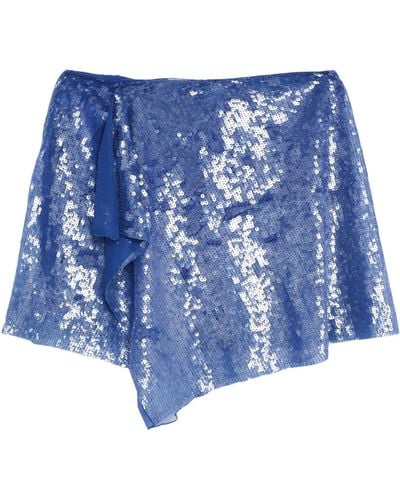Alberta Ferretti Mini Skirt - Blue