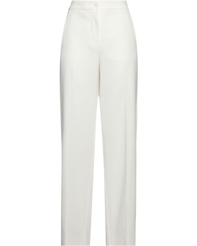 Boutique Moschino Trousers - White