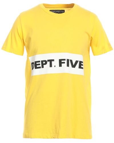 Department 5 T-shirt - Yellow