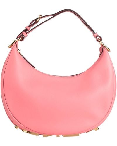 Fendi Pastel Handbag Calfskin - Pink