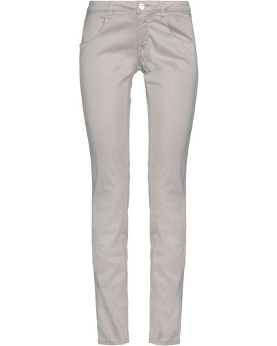 Jacob Coh?n Light Trousers Lyocell, Cotton, Elastane - Grey